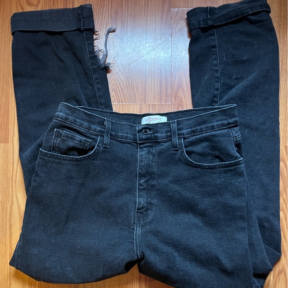 Black Ripped Jeans °❀⋆.ೃ࿔*:･ - Picture 2 of 6